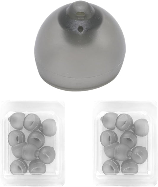 Phonak Hearing Aid Domes,20 pcs Phonak Vented 4.0 Hearing Aid Domes Hearing Aids Domes for Phonak Audeo Marvel Paradise Lumity Accessory (Vented 4.0 Dome Large 0.43inch=11mm)