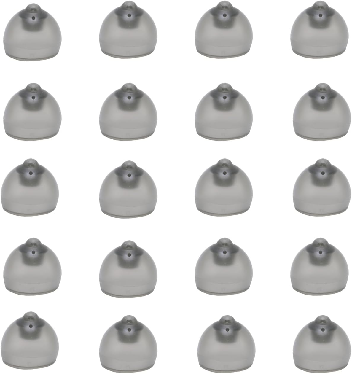 Phonak Hearing Aid Domes Ideal for Mild Hearing Loss Compatible Comfortable Silicone for Small Ear Size 4.5mm0.18inch (20 pcs, Cap 4.0 Dome XSmall)