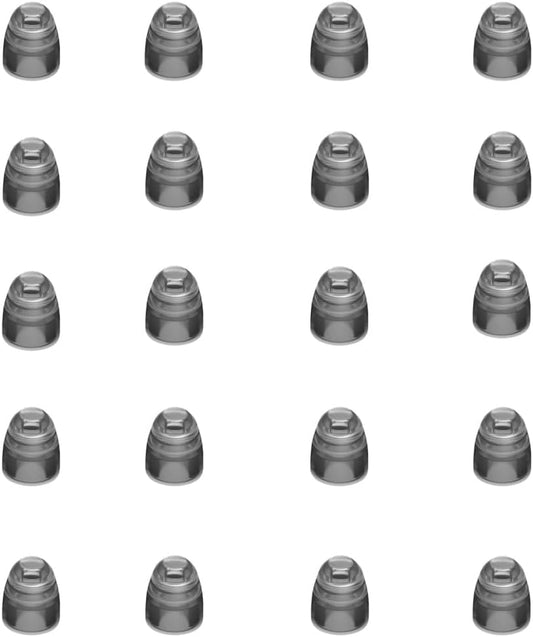 Phonak Hearing Aid Domes Ideal for Mild Hearing Loss Compatible Comfortable Silicone for Small Ear Size 4.5mm0.18inch (20 pcs, Cap 4.0 Dome XSmall)
