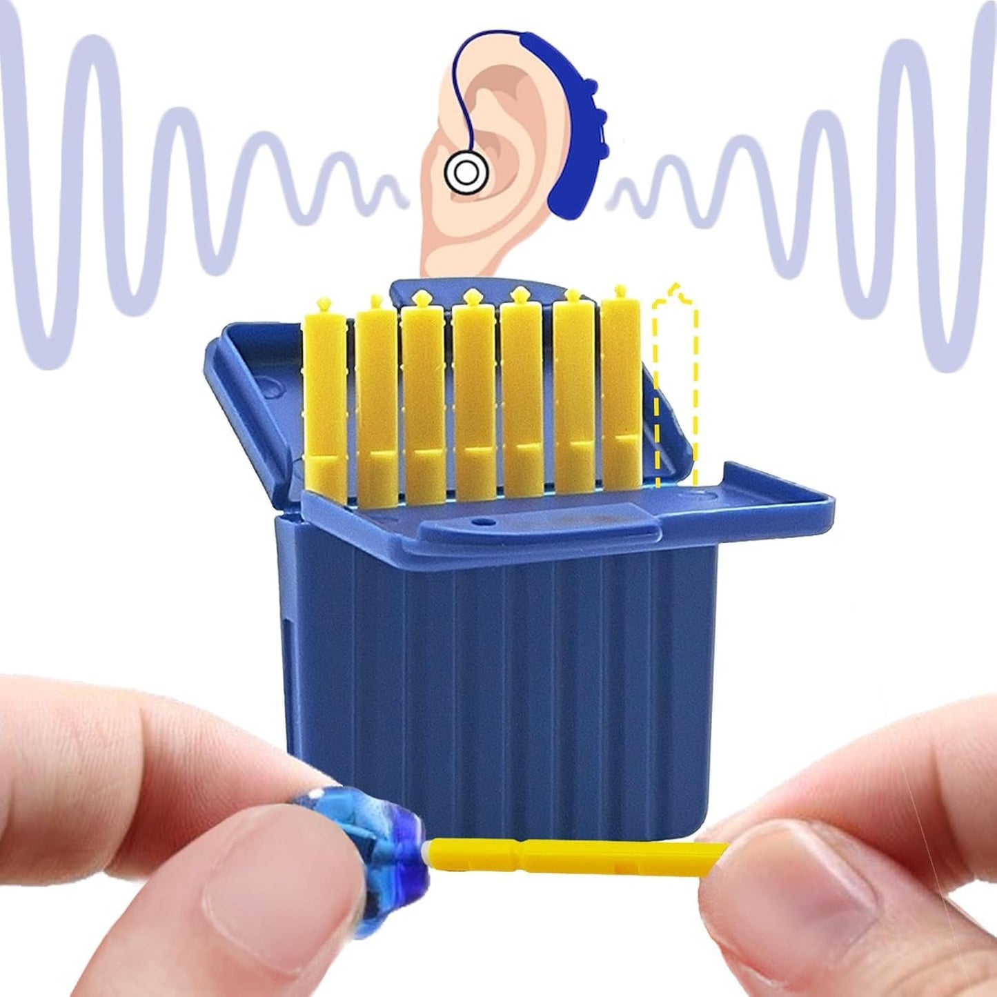 Starkey Hear Clear Hearing Aids Wax Guards Filters Hearing Aid Wax Guard Filter for Starkey