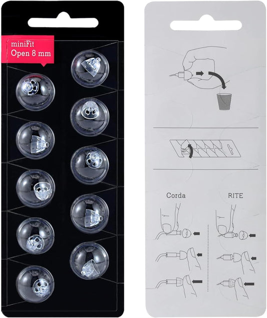 Hearing Aid Domes for Oticon Replacements,Oticon MiniFit Open Dome Oticon Hearing Aid Domes Universal Domes for Oticon Hearing Aid Supplies (8cm)