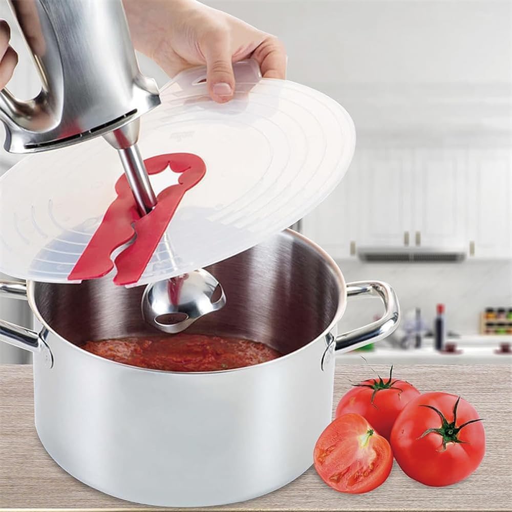 Splatter Guard,Splash Cover for Mixing Bowl, Splatter Guard for Mixer, Mixing Bowl Splatter Guard Splash Guard for Mixer for Egg Bowl Whisk Cooking Kitchen Tool